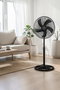 Kumtel KTF-345 Ventilador Negro